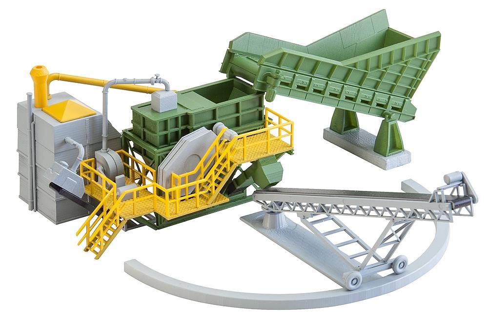 Amazon.com: Faller 130173 Jaw Crusher with Cnvyr Belt HO Scale